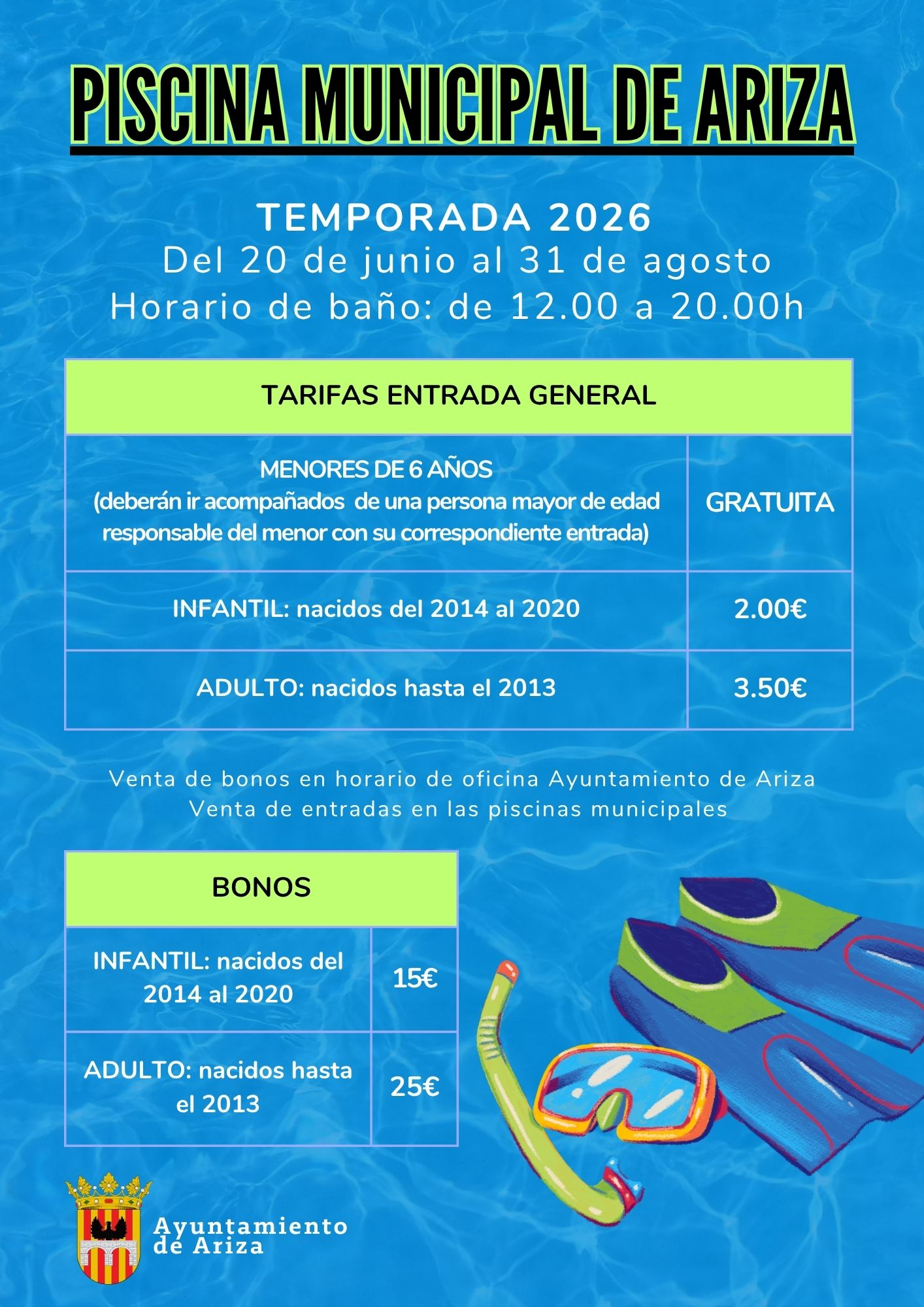 PISCINAS MUNICIPALES